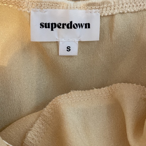 Gold Superdown Dress - Picture 2 of 3